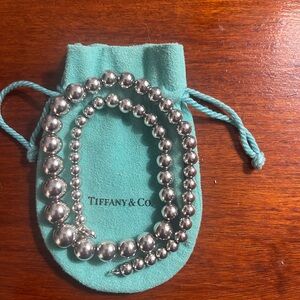Tiffany & Co. Silver Bead Ball Necklace